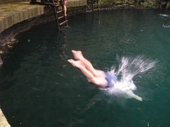 Cenote Ikkil - Nick diving