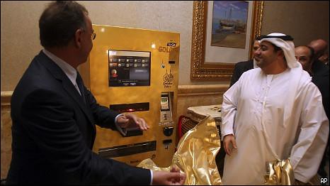 Gold Vending Machine in Abu Dahbi