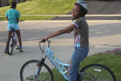 Kayla's New Bike