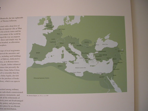 Roman empire (dark green)