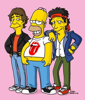 RollingStones Simpsons