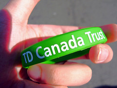 TD Canada Trust Wrist Band