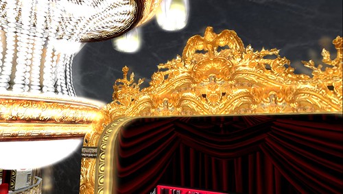 the rose theatre gold gilt