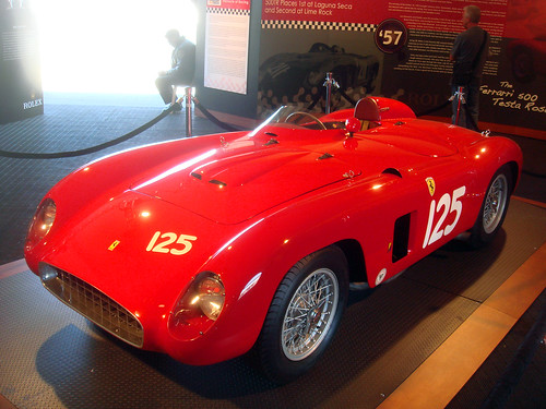 1956 Ferrari 500 TR at the Rolex 