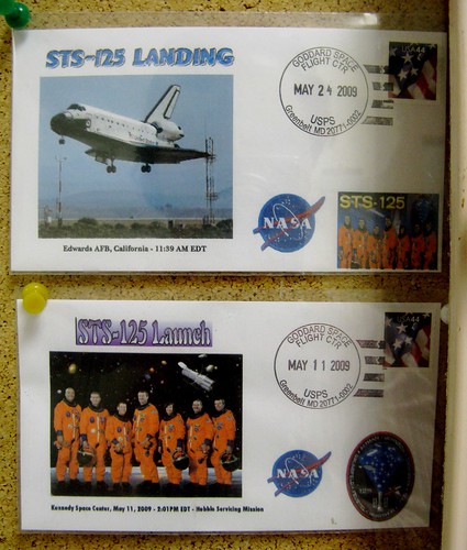 Goddard Stamp Club - STS-125 cancellations