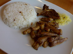 Porkchop with Garlic Rice