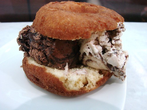 Donut Ice Cream Sandwich from Holey Cream