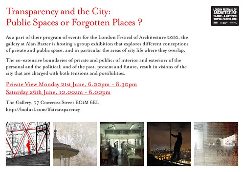 Invitation - Transparency and the City