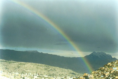 Rainbow over La Paz