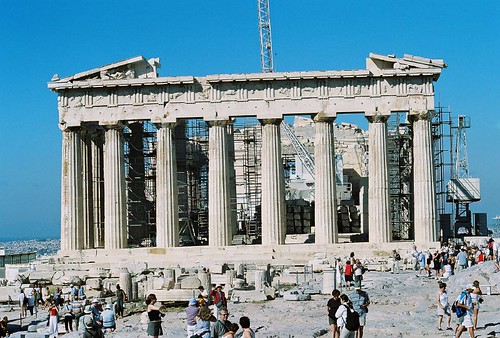 The Parthenon, build for Athena