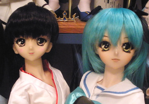 Sayaka and Saki