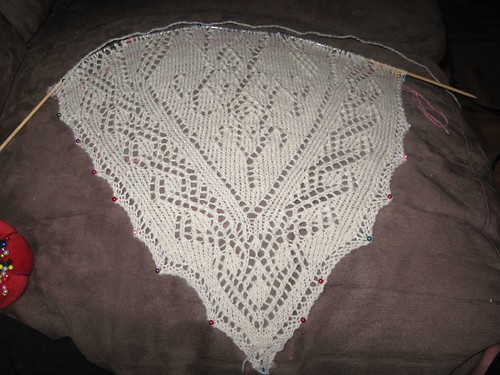 WIP - Mystery Stole 3 - Soon to be frogged :(
