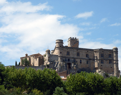 Castle Near Vaison la Romaine