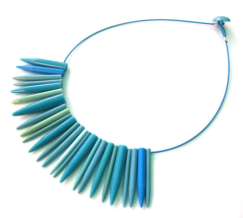 Knitwit Necklace - The Blues