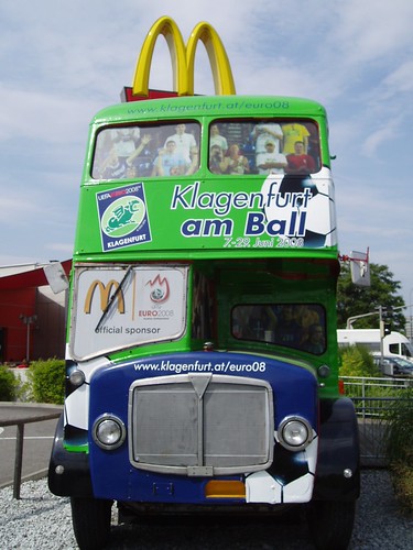 McDonalds EURO 2008 Bus