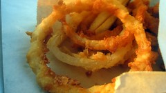 yeah! burger - onion rings by foodiebuddha