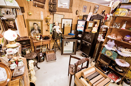 Inside the Antique Mall