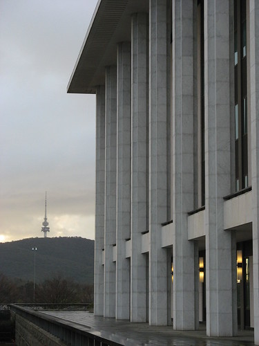 National Library and Telstra Tower