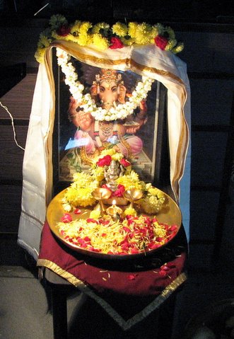 Vinayaka chaturthi puja, 150907
