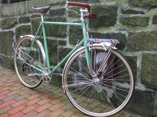 OldNewBikes Westrick chromed steel front and rear wheels 26 x 1 ½ for classic & vintage bicycles