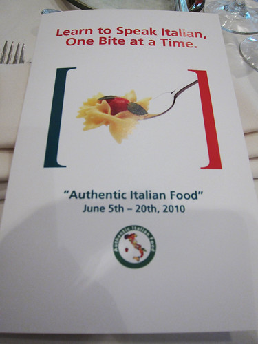 Authentic Italian Food Restaurant Promotion