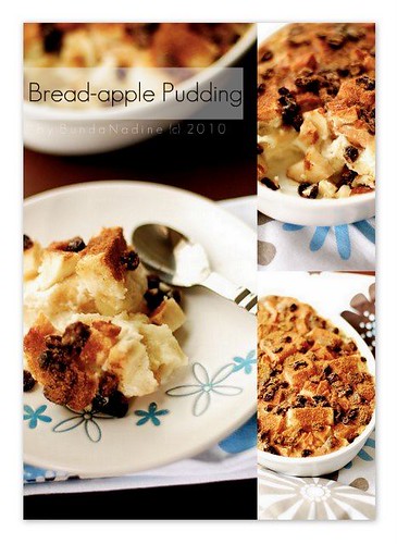 Bread-apple pudding