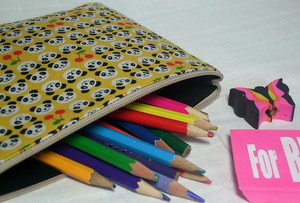 panda pencil case