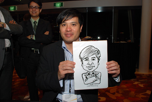 caricature live sketching for 2010 Asia Pacific Tax Symposium and Transfer Pricing Forum (Ernst & Young) - 11