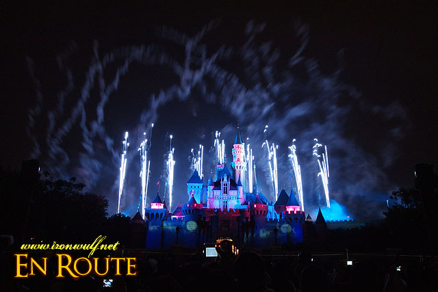 Disney Castle Blue Smoke