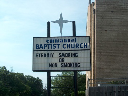 Bad Church Sign