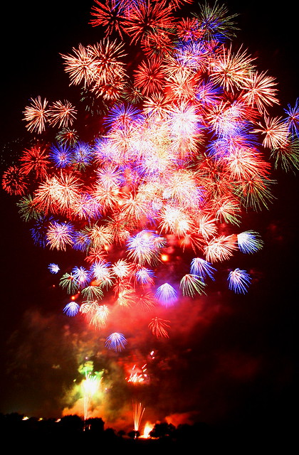 A display of Fireworks 2007