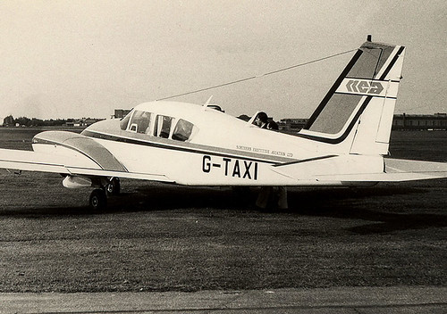 PA-23 G-TAXI St Athan 150979
