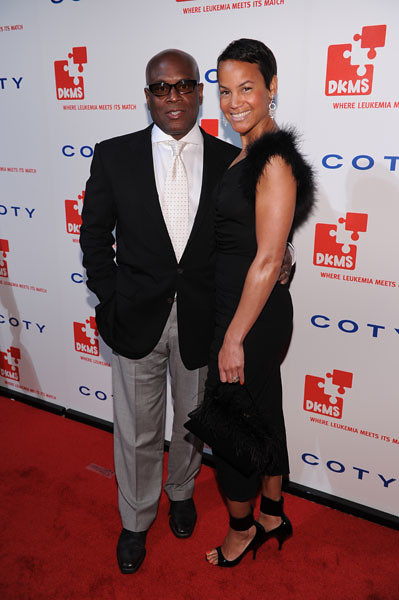 LA and Erica Reid at the DKMS Linked Against Leukemia Gala by dkmsamericas