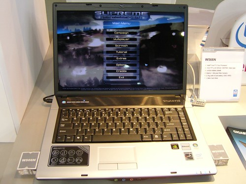 Gigabyte Computex 2007 W566N