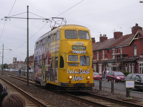 Blackpool tram 701