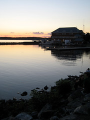 Burlington Harbor  Sunset