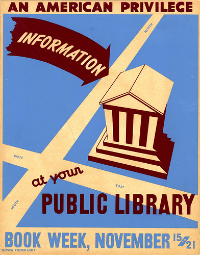 Bibliotecas: internet del pasado... y del futuro. Foto de Marxchivist