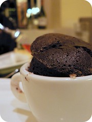 chocolate souffle