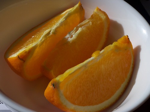 Apfelsinenschnitten