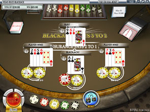 Multi-Line Vegas Rules Blackjack