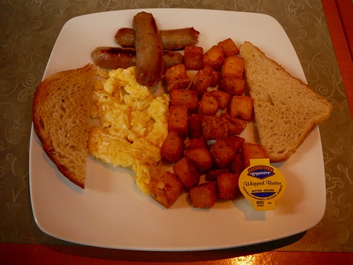 Typical North American Breakfast