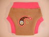 Mile High Monkey (MHM) Fleece Diaper Cover  (medium) **Shipping Included**