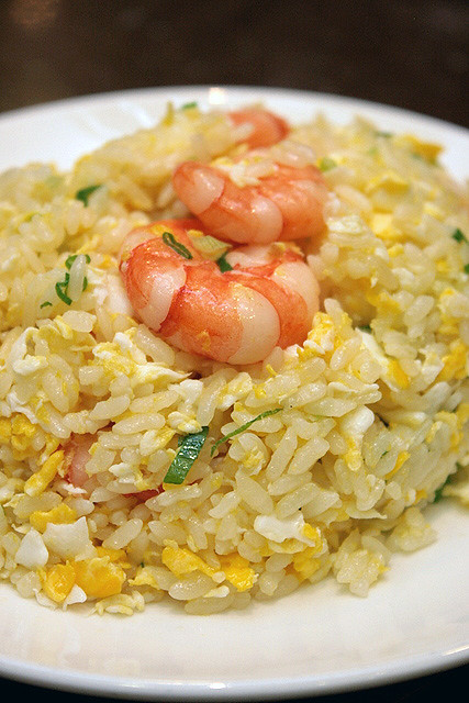 Fried Rice with Shrimp & Egg 虾仁蛋饭, S$10.00