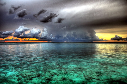 Thunderstorm in paradise