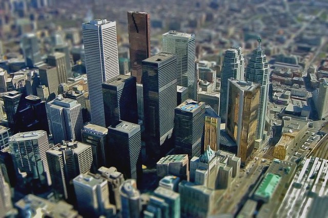 Very Small Downtown Toronto