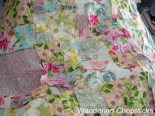 Frowsy Flowery Quilt 11