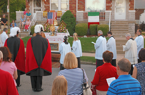 Saint Ambrose Roman Catholic Church, in Saint Louis, Missouri, USA - Corpus Christi Procession 2