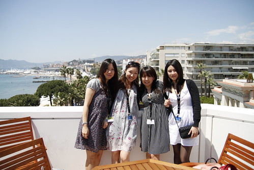 Yuiko, Mayuko, Moon Lai and Tomoko at Club Quinzaine