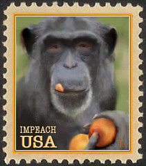 one chimpeach stamp