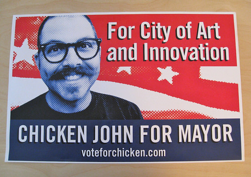 Chicken John For Mayor